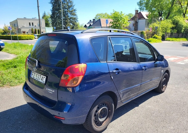 Toyota Corolla Verso cena 7500 przebieg: 206429, rok produkcji 2003 z Góra małe 29